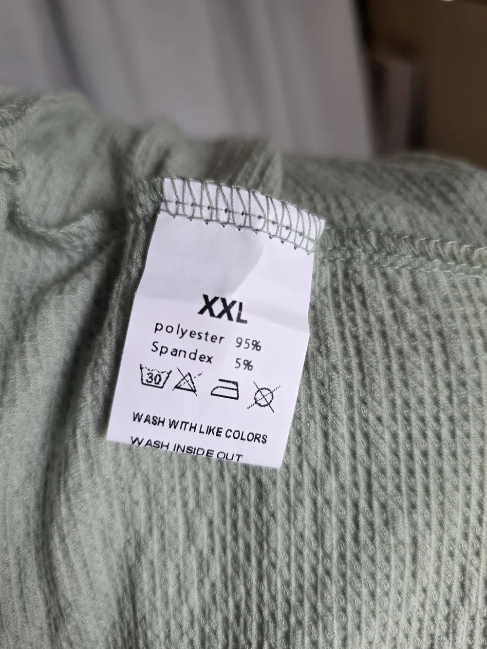 Women's Mint Green Button-Front Sleep Set